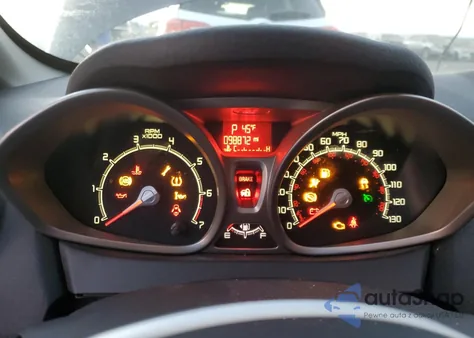 2013 Ford Fiesta Se из США, поврежденный, VIN 3FADP4BJ8DM118848